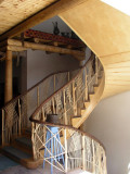 Bukhara - our guest house - interior stairway