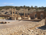 Sbeitla - walkway to amphitheatre