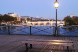 The bench on the bridge.