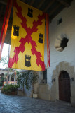 Courtyard flag