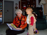 Grammy reads to me.