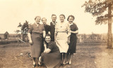 My G- Grandma, Aunt CB, Unlce Bill, Aunt Estelle (Aunt Sister), Aunt Lois, & Artie (my grandma)