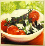 Tomatsallad (olja p duk 30x30)