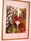 Ett glas ros (olja p masonit 50x70)