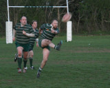 Sharpie Tries To Control an incoming Kick!