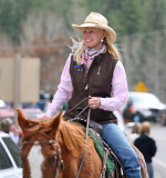 Cowgirl Enjoying Her Ride