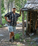 July 2009 After Hiking Into   Lost Trappers Cabin 
