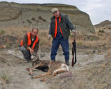 Monte ( Me) and Dad With His Buck