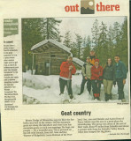  Out There Wenatchee World Clipping Of Death Deflying Snowshoe Trip