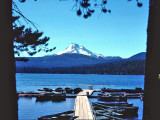 Mt. Jefferson From Ollie Lake Resort