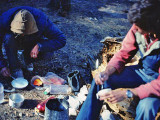 Chuck and Kevin Cooking A Nice Lunch With Their MSR Proto Type XGK