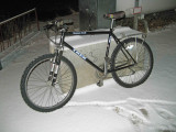 My  Comuter Bike With Studded Tires,, First Snow Of Year In Ardenvoir