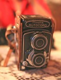  Grandma Dodges  1950s Minolta Autocord  TLR Camera