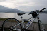 Cycling around Sun Moon Lake