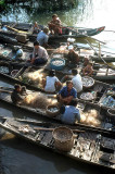 Fishing canoes at Oudong, outside Phnom Penh