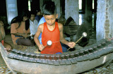 SIEM REAP Boy musician at a temple
