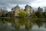Medieval castle, Lassay-les-Chateaux