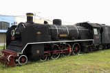 Old locomotive at the junction town of Gemas