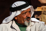 This man was selling coins and trinkets