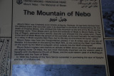 Mt Nebo where Moses looked out upon the Promised Land before he died.