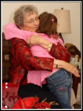Noelle gives Mimi a big thank you hug!