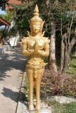 Statue in temple garden