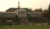 Football practice at Handley High School.