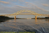 Looking Back (Westward) at the Bourne Bridge
