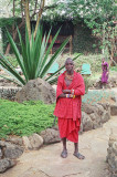 Maasai at Amboseli Serena Lodge