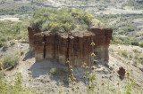 Oldupai Gorge, you can see the different time layers of the earth