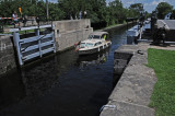 The First Boat Enters the Upper Lock #23, ...