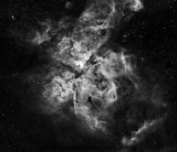 Carina Nebula in Ha