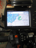 GPS with weather radar