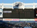 Outfield scoreboard