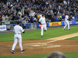 First Yankee run scored by Shelley Duncan