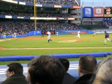 Teams exchange positions between innings