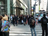 Pedestrians on 5th Avenue