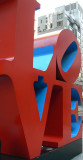 Famous NYC sculpture closeup
