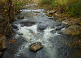 MOUNTAIN STREAM IN WESTERN NORTH CAROLINA