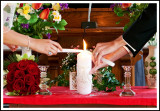 Lighting the Unity Candle