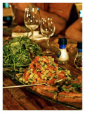 Salad, Israeli Style at Decks in Tiberius
