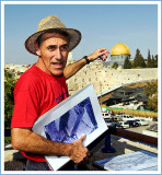 On the other Side of the Kotel is the Temple on the Mount,