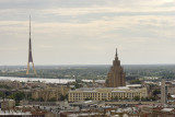 riga, view from St. Peters church