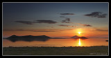 Sunset at Lake Myvatn