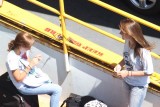 On the ferry in the San Juans