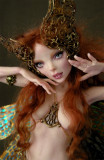 Art Nouveau Dragonfly Faerie