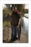 Aldo a attrapé un gros poisson