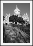 Montmartre en Noir et Blanc