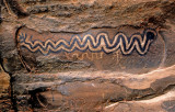 Snake Pictograph,  AZ