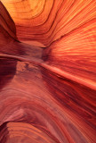 (PP 14) North Coyote Buttes sandstone canyon detail,  AZ